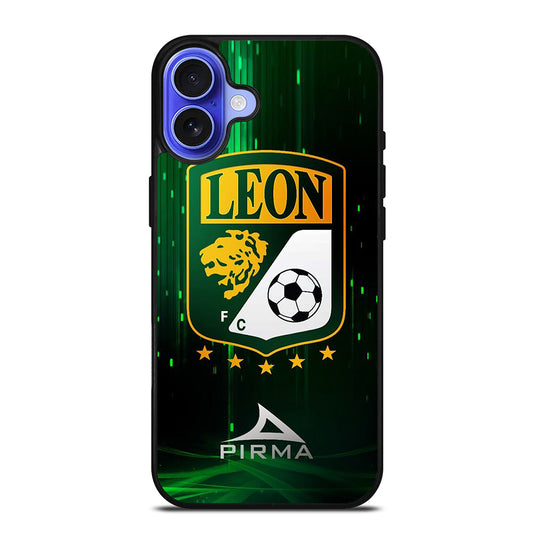 CLUB LEON FC LOGO CLUB 3 iPhone 16 Case Cover