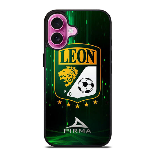 CLUB LEON FC LOGO CLUB 3 iPhone 16 Plus Case Cover