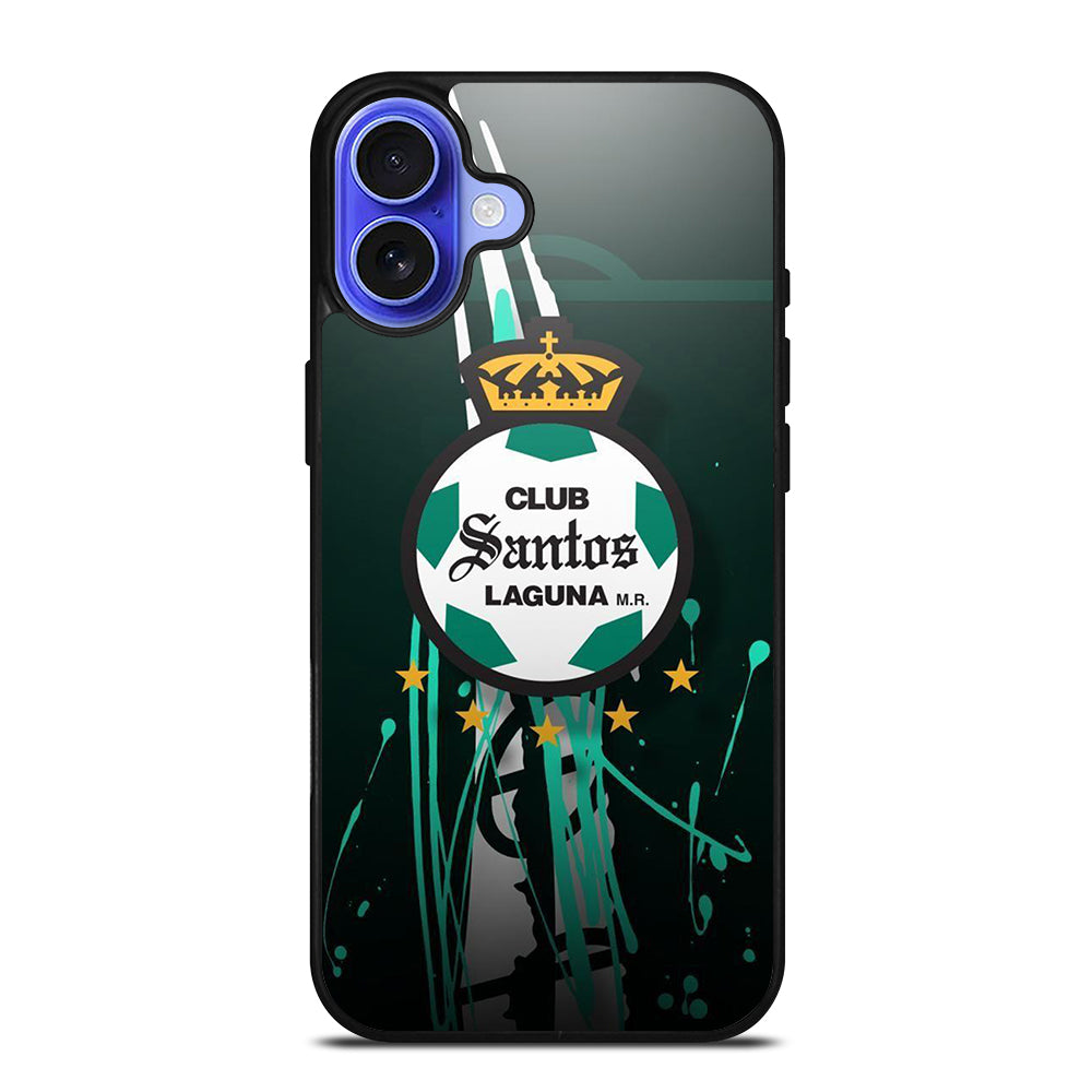 CLUB SANTOS LAGUNA FC LOGO 1 iPhone 16 Case Cover