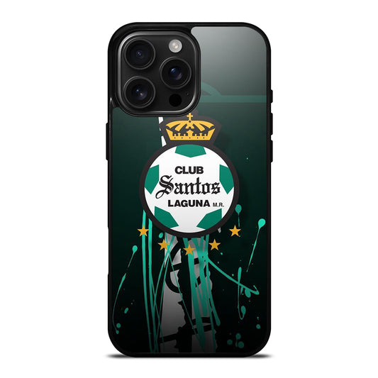 CLUB SANTOS LAGUNA FC LOGO 1 iPhone 16 Pro Max Case Cover