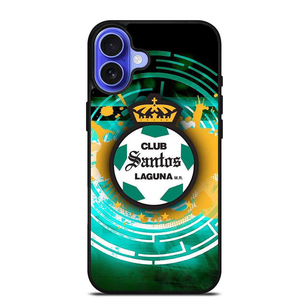 CLUB SANTOS LAGUNA FC LOGO 3 iPhone 16 Case Cover