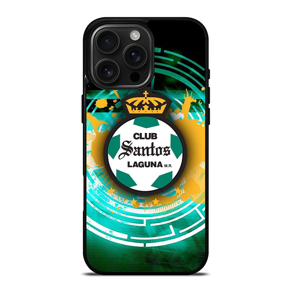 CLUB SANTOS LAGUNA FC LOGO 3 iPhone 16 Pro Max Case Cover