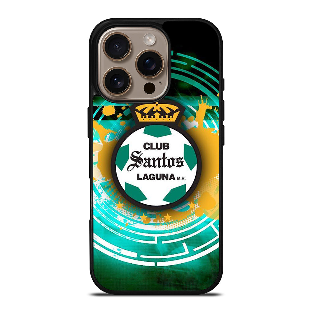 CLUB SANTOS LAGUNA FC LOGO 3 iPhone 16 Pro Case Cover