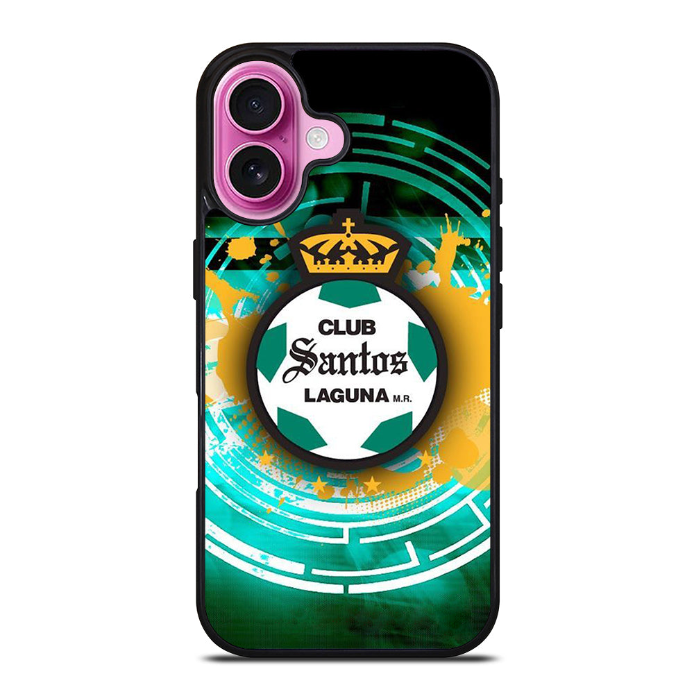 CLUB SANTOS LAGUNA FC LOGO 3 iPhone 16 Plus Case Cover
