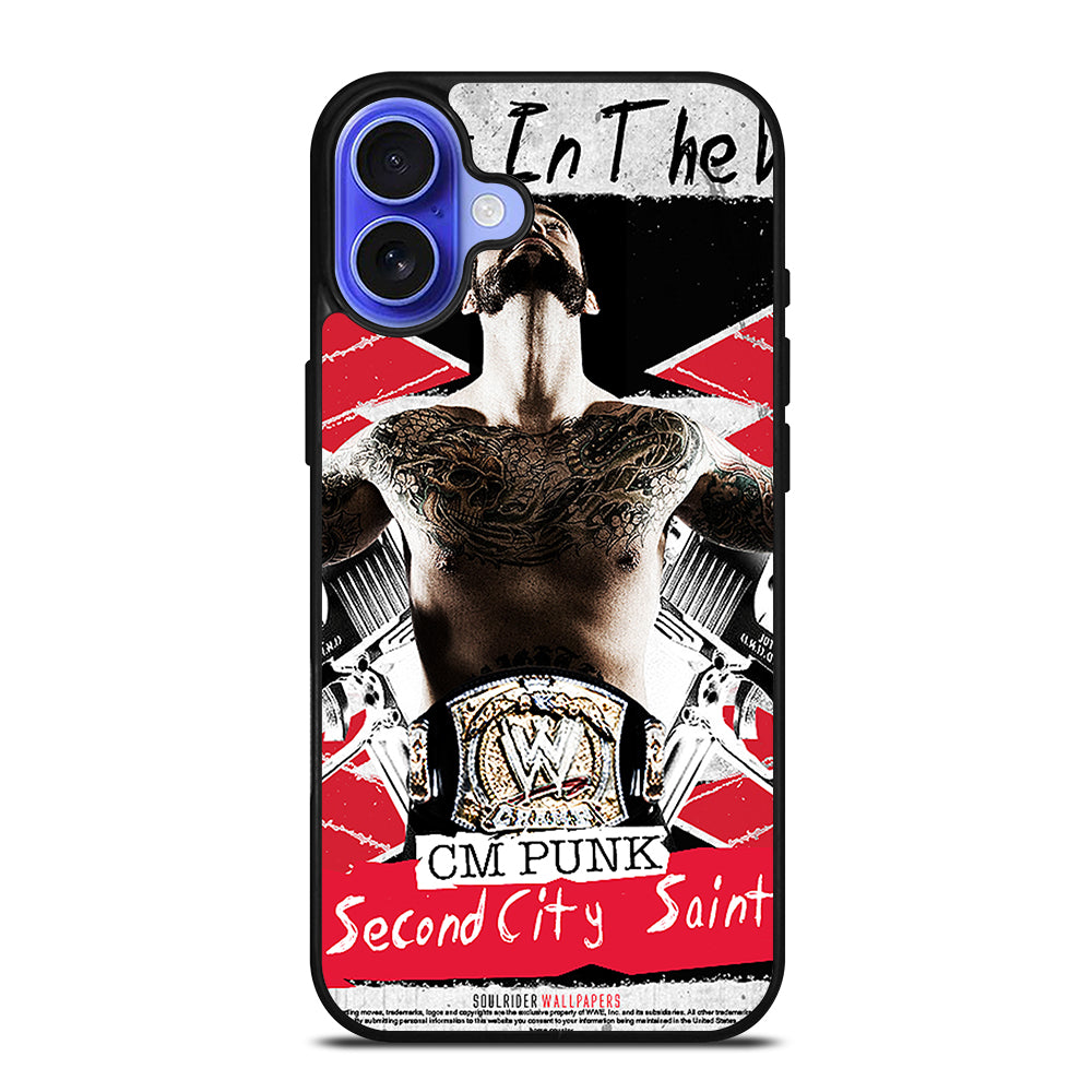 CM PUNK POSTER iPhone 16 Case Cover