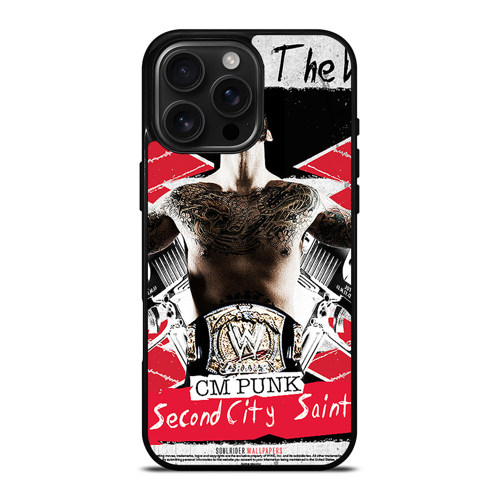 CM PUNK POSTER iPhone 16 Pro Max Case Cover