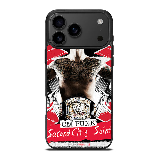 CM PUNK POSTER iPhone 17 Pro Max Case Cover