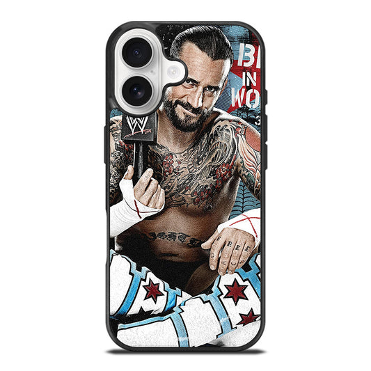 CM PUNK WRESTLER iPhone 17 Case Cover