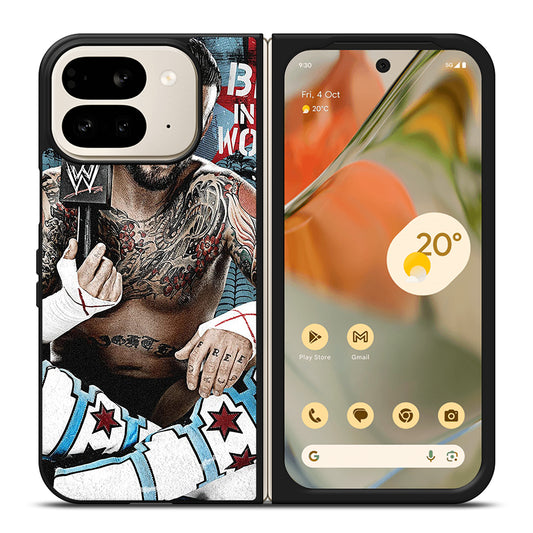 CM PUNK WRESTLER Google Pixel 9 Pro Fold Case Cover