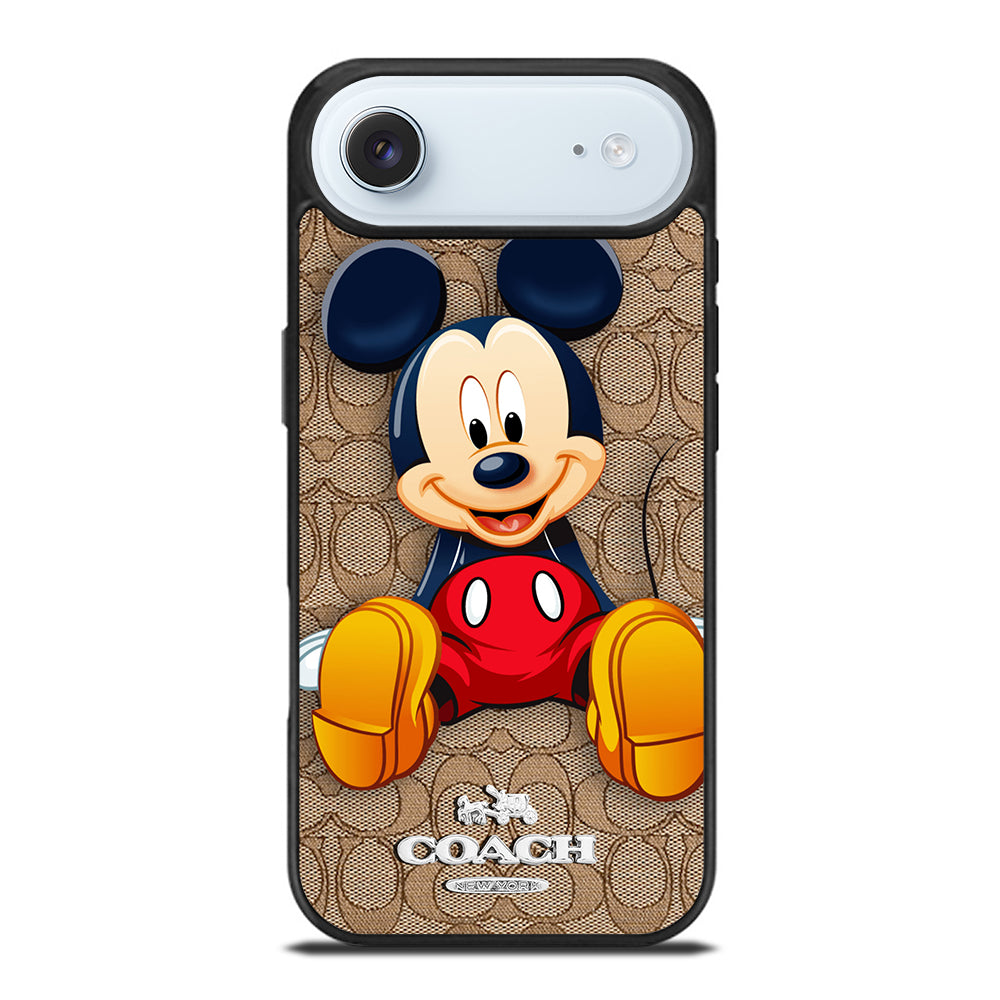 COACH BROWN MICKEY MOUSE iPhone Air Case Cover
