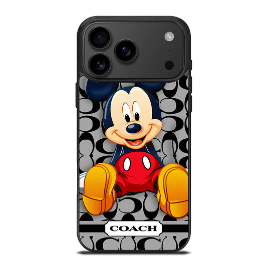 COACH MICKEY MOUSE CARTOON iPhone 17 Pro Max Case Cover