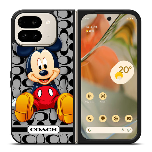 COACH MICKEY MOUSE CARTOON Google Pixel 9 Pro Fold Case Cover