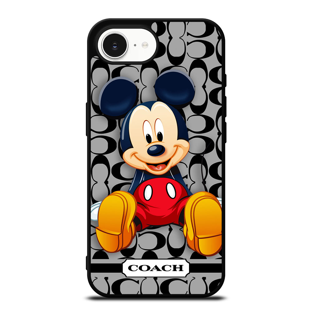 COACH MICKEY MOUSE CARTOON iPhone 16e Case Cover