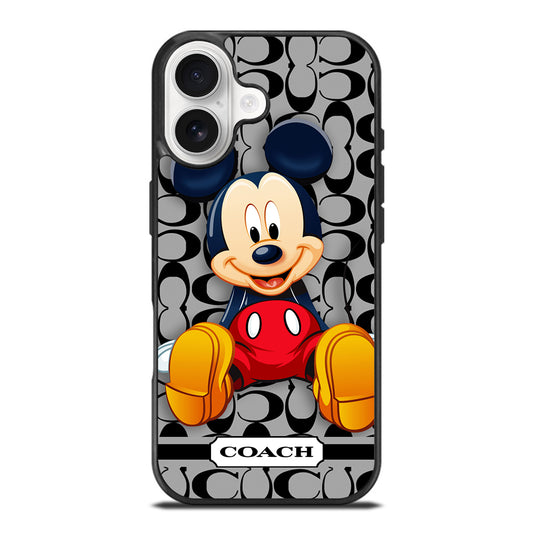 COACH MICKEY MOUSE CARTOON iPhone 17 Case Cover