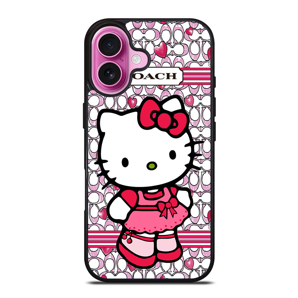 COACH NEW YORK HELLO KITTY 2 iPhone 16 Plus Case Cover