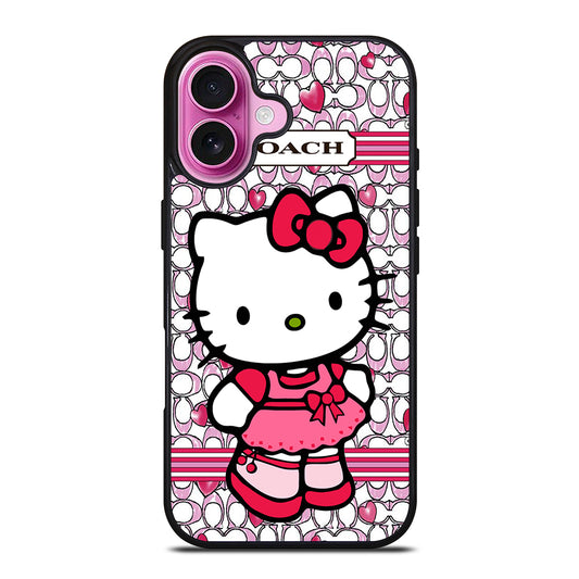 COACH NEW YORK HELLO KITTY 2 iPhone 16 Plus Case Cover