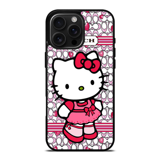 COACH NEW YORK HELLO KITTY 2 iPhone 16 Pro Max Case Cover