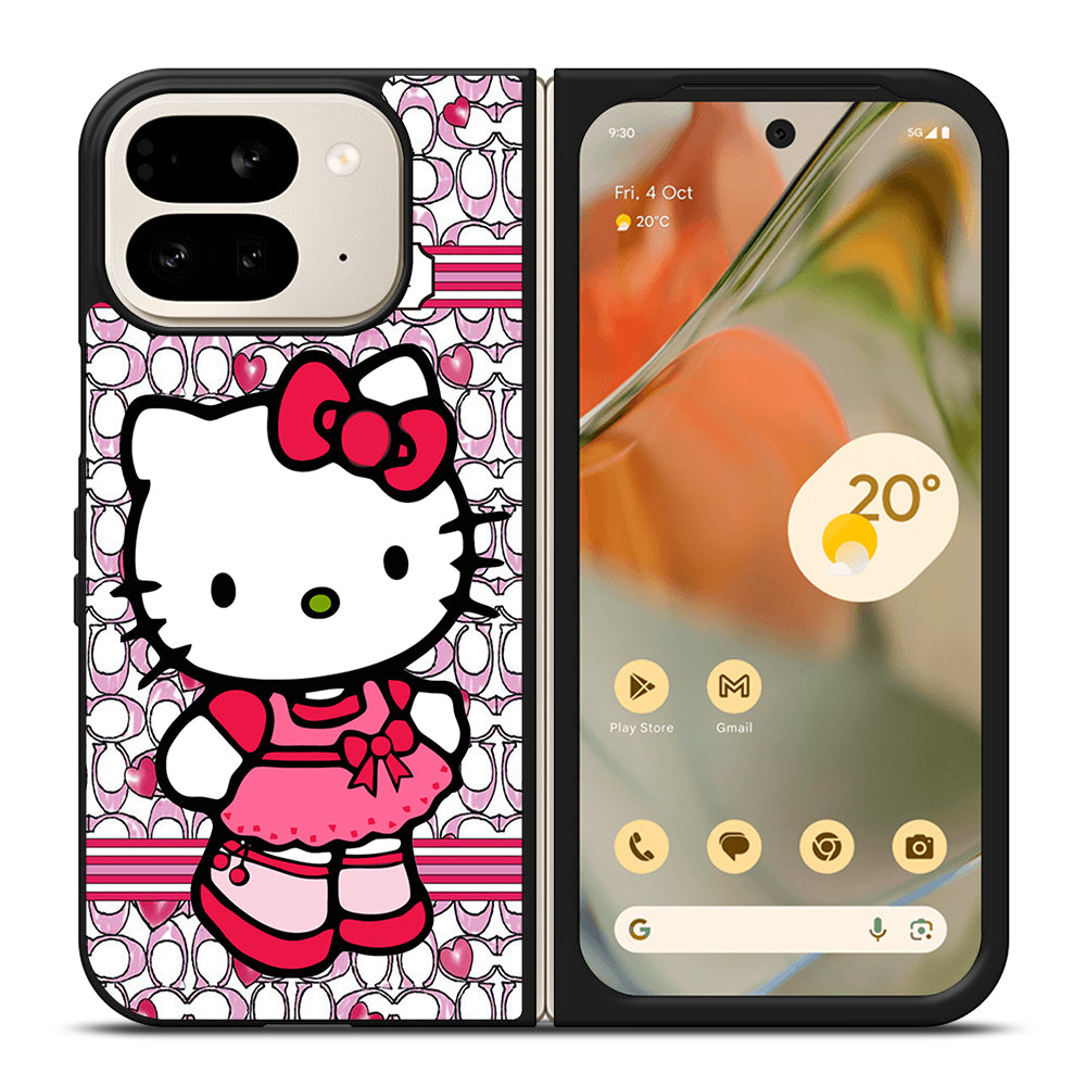 COACH NEW YORK HELLO KITTY 2 Google Pixel 9 Pro Fold Case Cover