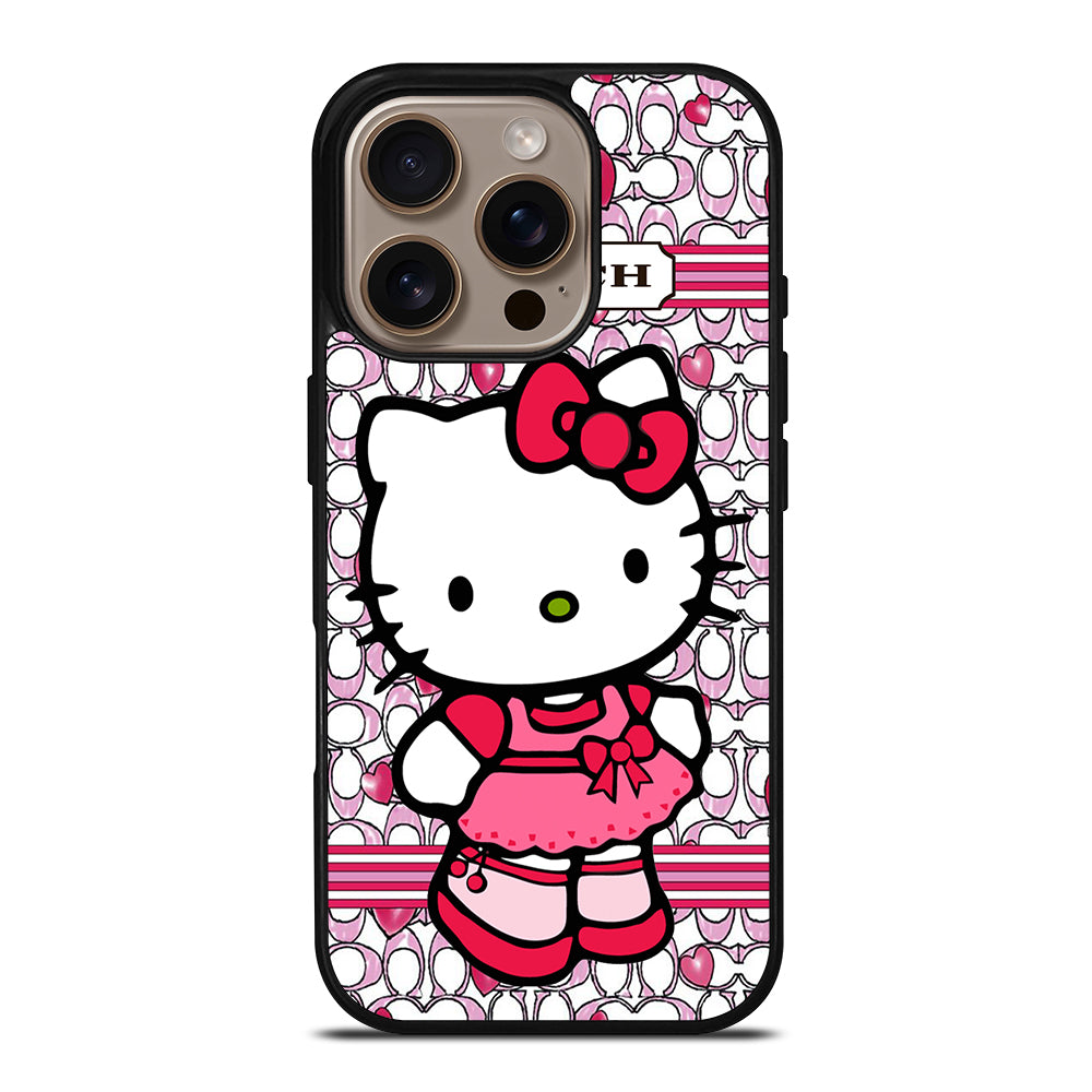 COACH NEW YORK HELLO KITTY 2 iPhone 16 Pro Case Cover