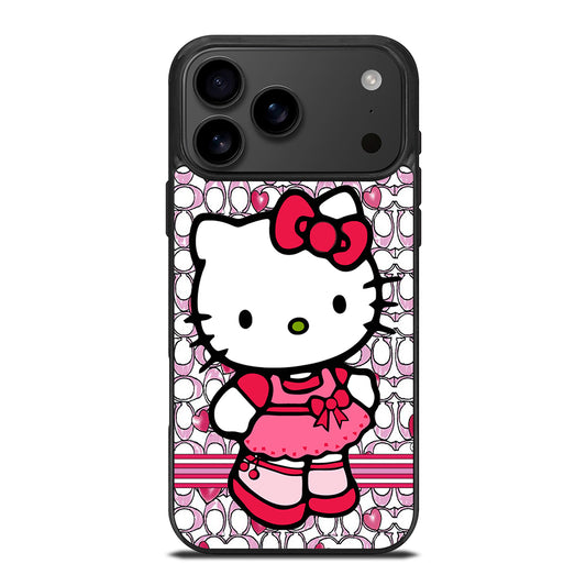 COACH NEW YORK HELLO KITTY 2 iPhone 17 Pro Max Case Cover