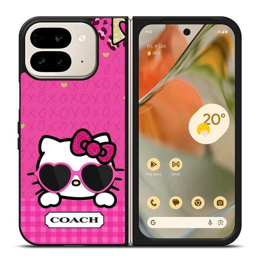 COACH NEW YORK HELLO KITTY 3 Google Pixel 9 Pro Fold Case Cover