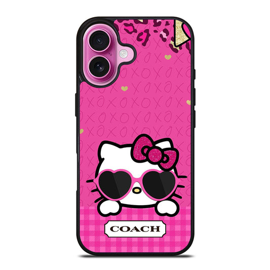 COACH NEW YORK HELLO KITTY 3 iPhone 16 Plus Case Cover