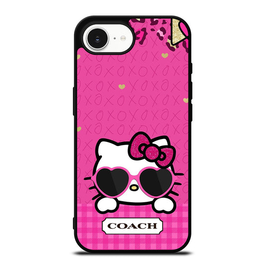 COACH NEW YORK HELLO KITTY 3 iPhone 16e Case Cover