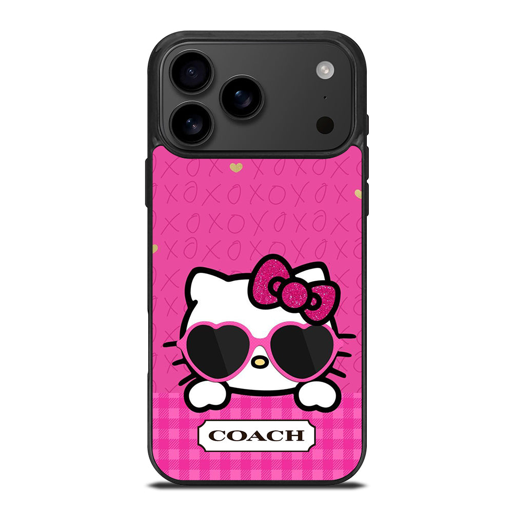 COACH NEW YORK HELLO KITTY 3 iPhone 17 Pro Max Case Cover