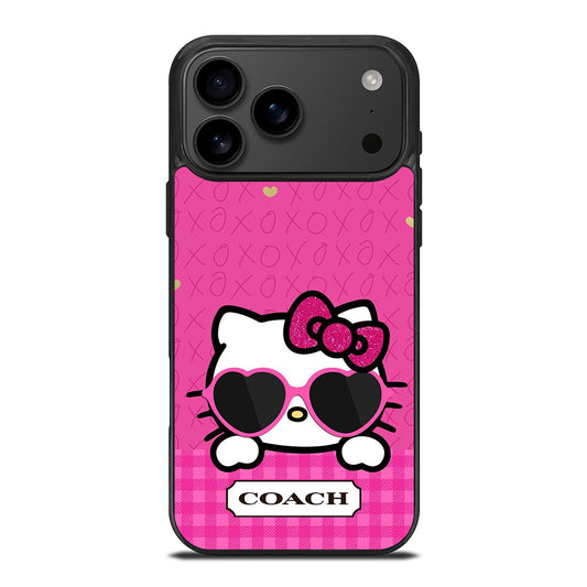 COACH NEW YORK HELLO KITTY 3 iPhone 17 Pro Max Case Cover