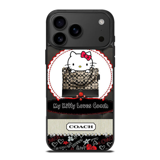 COACH NEW YORK HELLO KITTY iPhone 17 Pro Max Case Cover