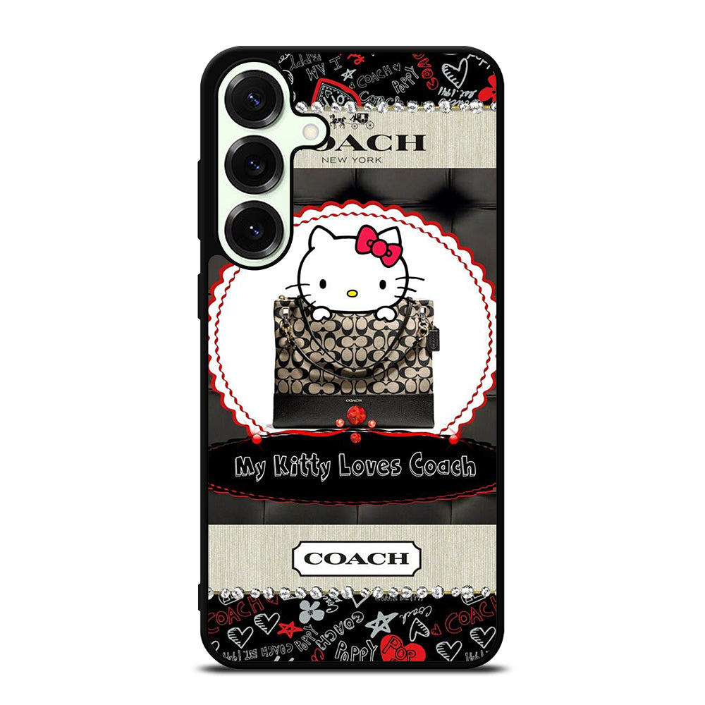 COACH NEW YORK HELLO KITTY Samsung Galaxy S25 Plus Case Cover