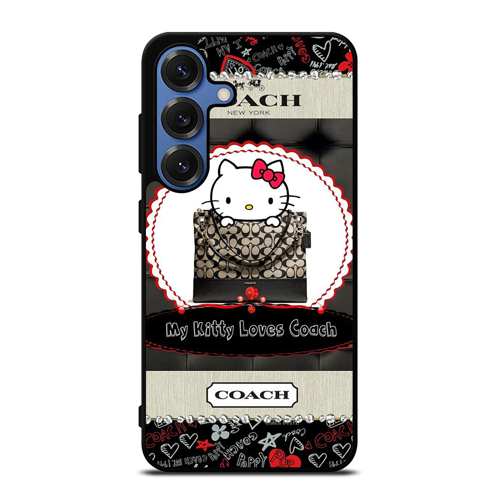 COACH NEW YORK HELLO KITTY Samsung Galaxy S25 Case Cover