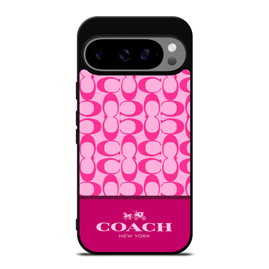 COACH NEW YORK PINK PATTERN Google Pixel 9 Pro XL Case Cover