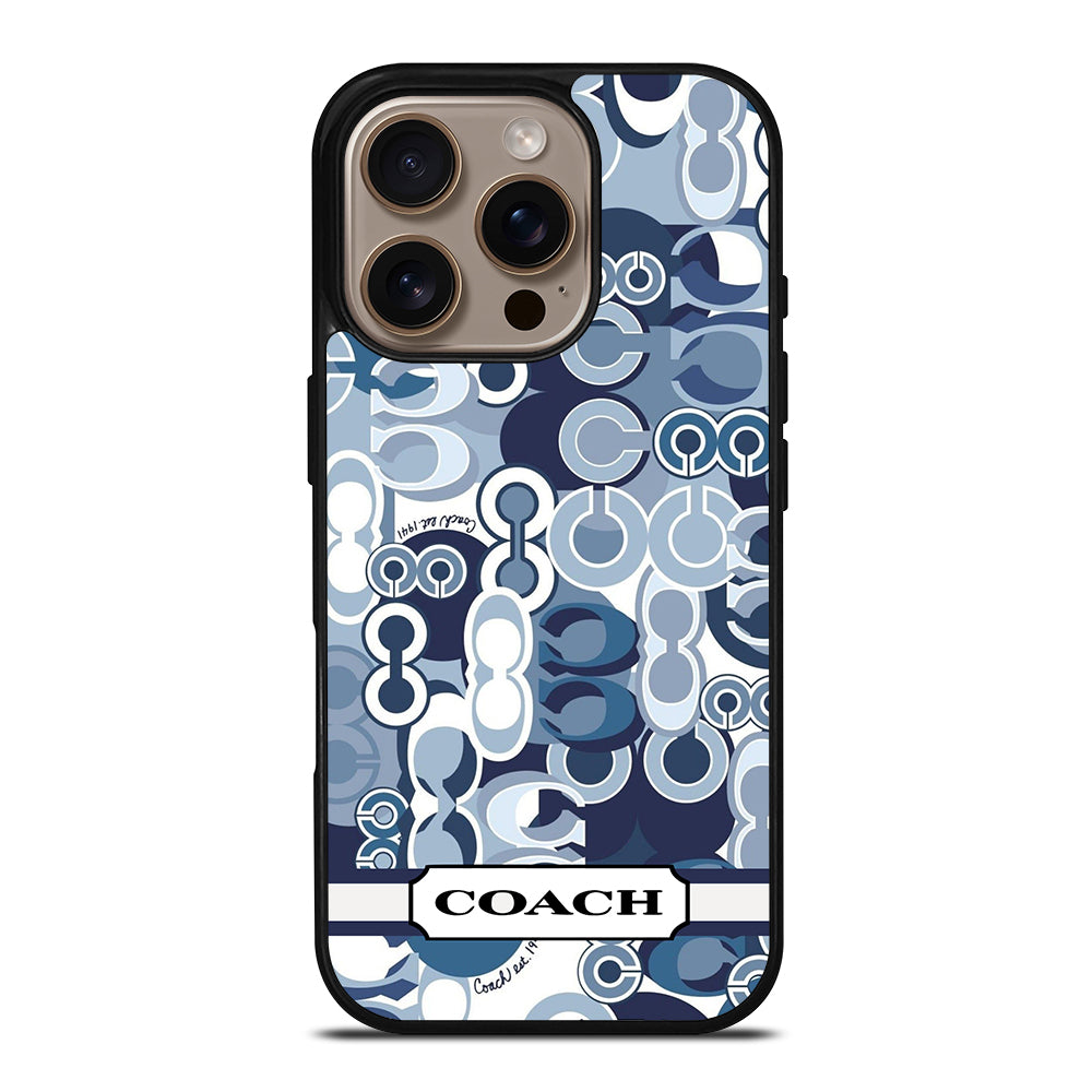 COACH NEW YORK SIGNATURE iPhone 16 Pro Case Cover