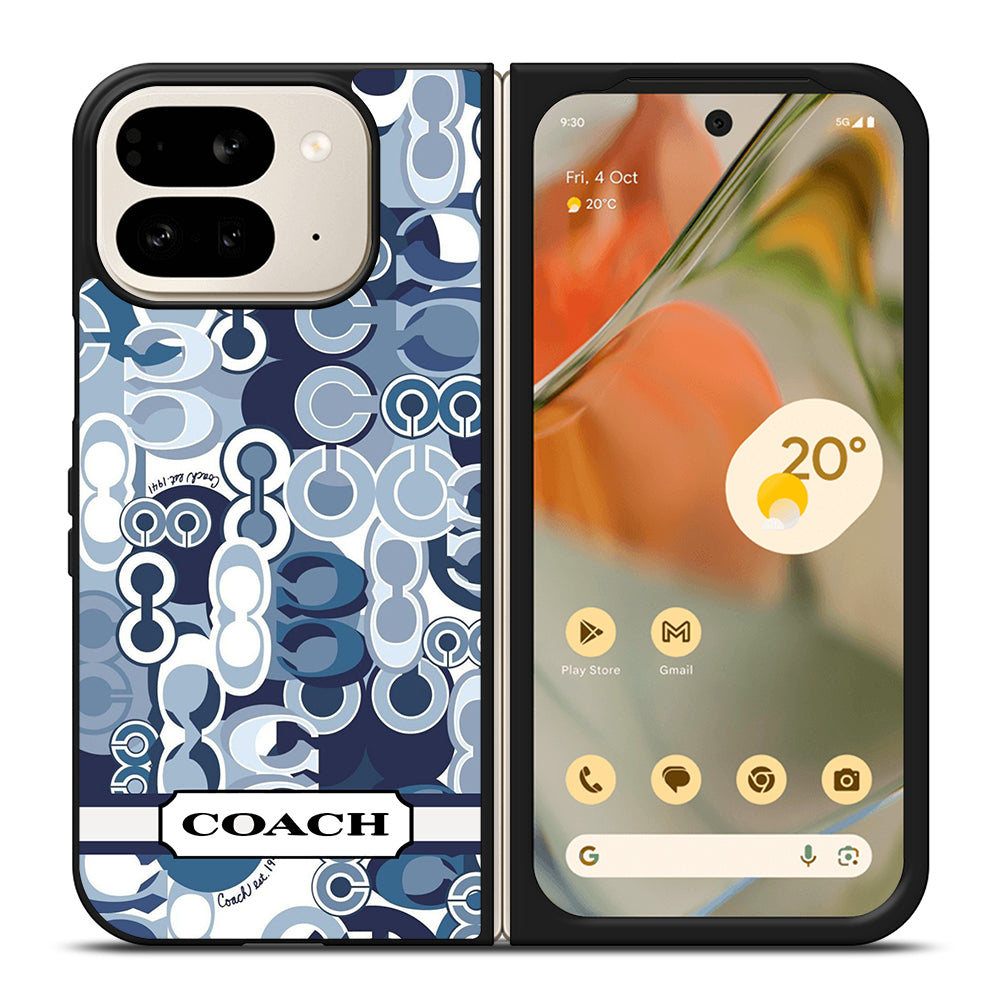 COACH NEW YORK SIGNATURE Google Pixel 9 Pro Fold Case Cover