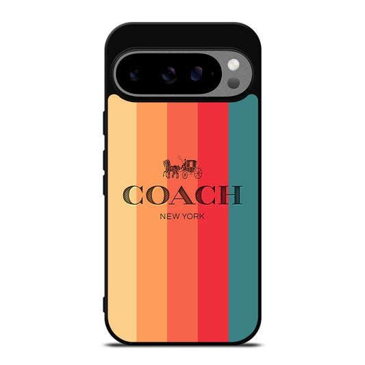 COACH NEW YORK STRIPE Google Pixel 9 Pro XL Case Cover