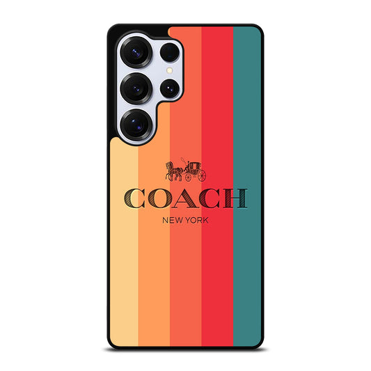 COACH NEW YORK STRIPE Samsung Galaxy S25 Ultra Case Cover