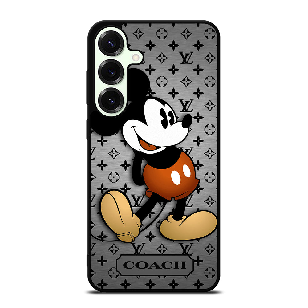 COACH PATTERN MICKEY MOUSE Samsung Galaxy S25 Plus Case Cover