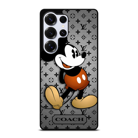 COACH PATTERN MICKEY MOUSE Samsung Galaxy S25 Ultra Case Cover