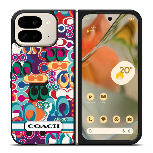 COACH PATTERN Google Pixel 9 Pro Fold Case Cover