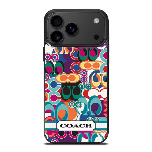 COACH PATTERN iPhone 17 Pro Max Case Cover