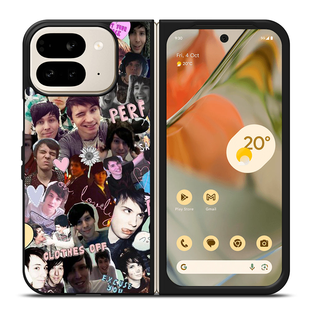 COLLAGE DAN AND PHIL Google Pixel 9 Pro Fold Case Cover