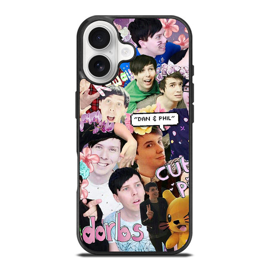 COLLAGE DAN AND PHIL 2 iPhone 17 Case Cover