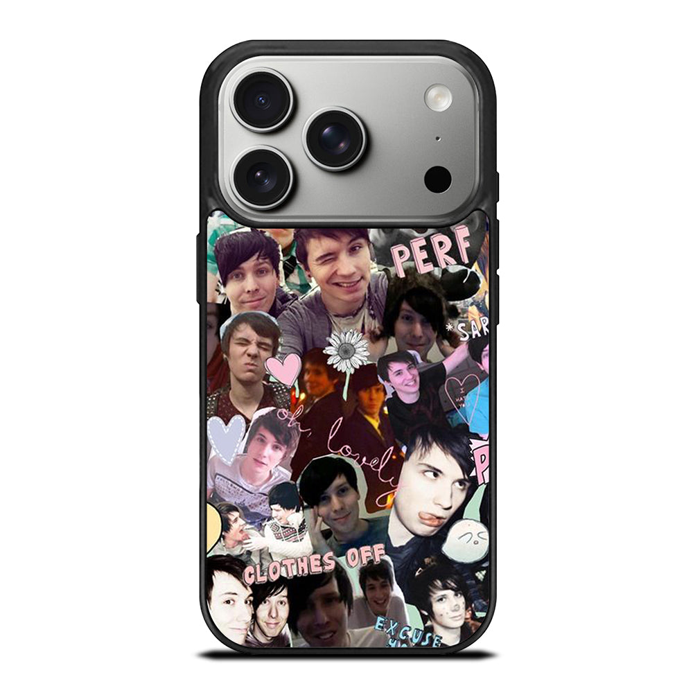 COLLAGE DAN AND PHIL iPhone 17 Pro Case Cover