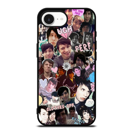 COLLAGE DAN AND PHIL iPhone 16e Case Cover