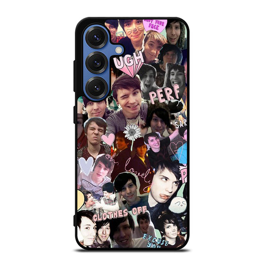 COLLAGE DAN AND PHIL Samsung Galaxy S25 Case Cover