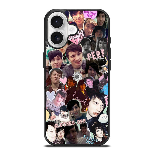 COLLAGE DAN AND PHIL iPhone 17 Case Cover