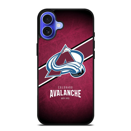 COLORADO AVALANCHE NHL LOGO 3 iPhone 16 Case Cover
