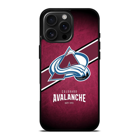 COLORADO AVALANCHE NHL LOGO 3 iPhone 16 Pro Max Case Cover