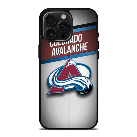 COLORADO AVALANCHE NHL LOGO iPhone 16 Pro Max Case Cover